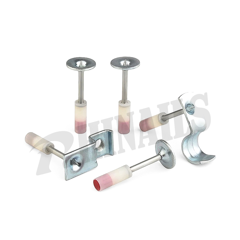 Clavos para abrazaderas de tubos Rhinails: sujetadores resistentes para abrazaderas de tubos de 16 a 50 mm