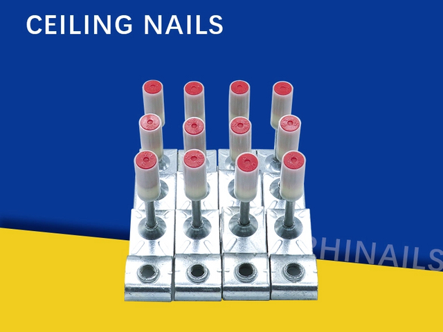 Rhinails uñas de techo integradas - 32 mm con agujeros roscados M6/M8/M10