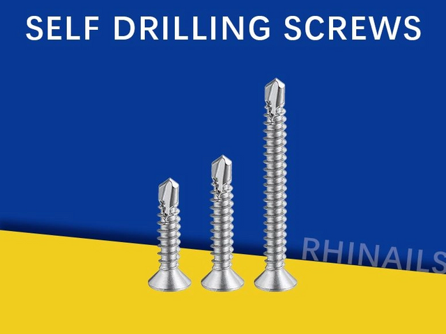 Rhinails Bugle Head Tornillos Autod-tocados Collection | 1022a 65# acero | 13-50 mm para paneles de yeso y enmarcados