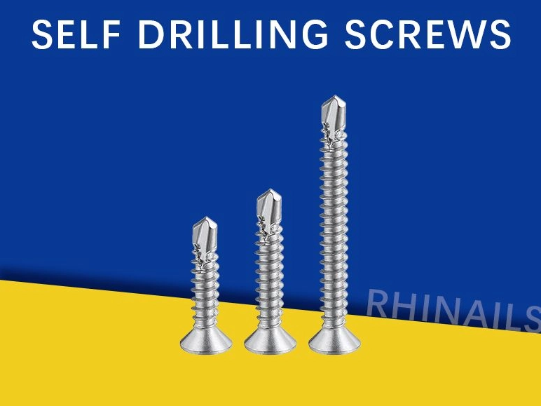 Rhinails Bugle Head Tornillos Autod-tocados Collection | 1022a 65# acero | 13-50 mm para paneles de yeso y enmarcados