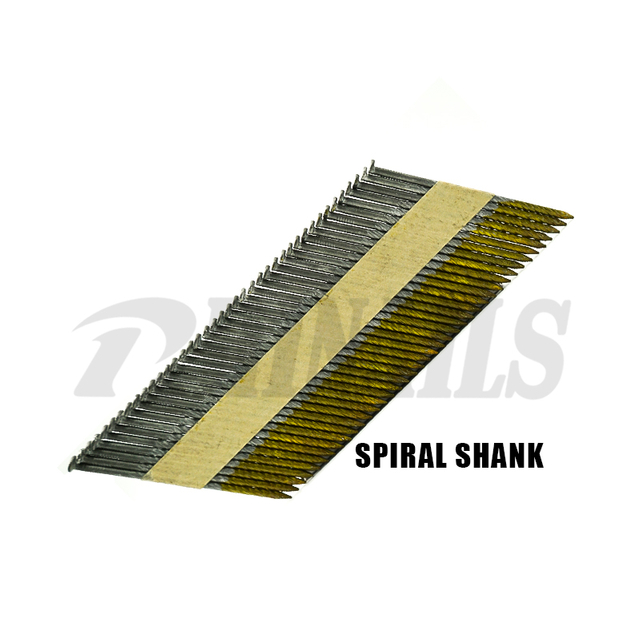Clavos de tira de papel con mango espiral Rhinaills 3.05*83 Q235