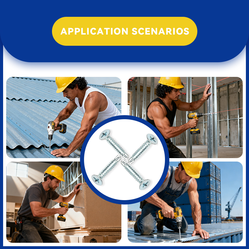 Rhinails Bugle Head Tornillos Autod-tocados Collection | 1022a 65# acero | 13-50 mm para paneles de yeso y enmarcados