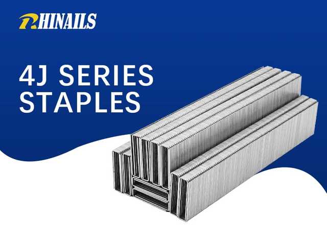 4J Universal Zinc Coated Staples - Rango de tamaño completo (2/5 'a 1 ') | Grandeo de paleta de acero galvanizado de calibre 20