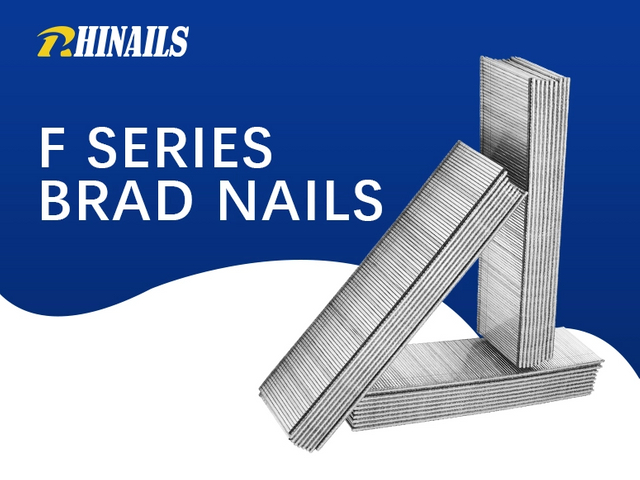 Rhinails F Series Fine-Brad Nails | Trabajo de muebles y equipaje premium (10-50 mm): uñas recolectadas con división cero