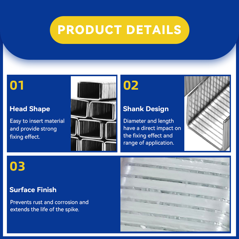 Rhinails Serie 80 Series Galvanized Steel Staples | Rango de tamaño completo (1/4 'a 3/5 ')