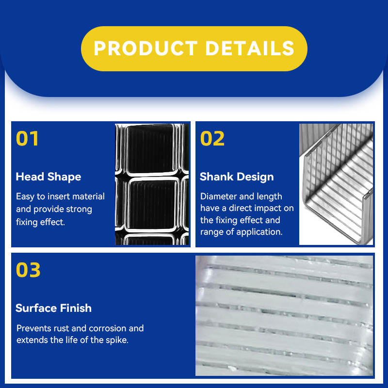 Grapas neumáticas galvanizadas calibre 22 Rhinails serie 10F (longitud de 4 mm a 13 mm)