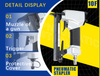 Rhinails 1010f Pneumatic Stapler 20 Gauge para muebles