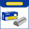 4J Universal Zinc Coated Staples - Rango de tamaño completo (2/5 'a 1 ') | Grandeo de paleta de acero galvanizado de calibre 20