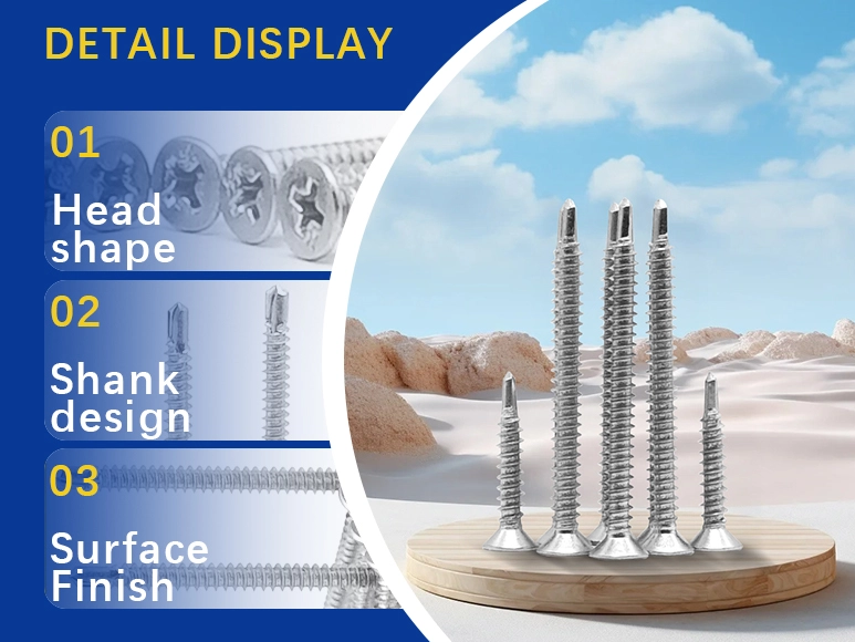 Rhinails Bugle Head Tornillos Autod-tocados Collection | 1022a 65# acero | 13-50 mm para paneles de yeso y enmarcados