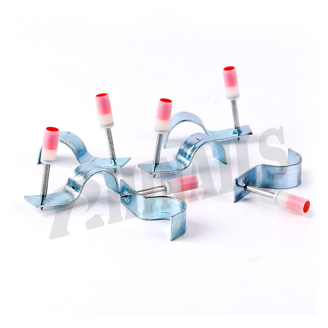 Clavos para abrazaderas de tubos Rhinails: sujetadores resistentes para abrazaderas de tubos de 16 a 50 mm
