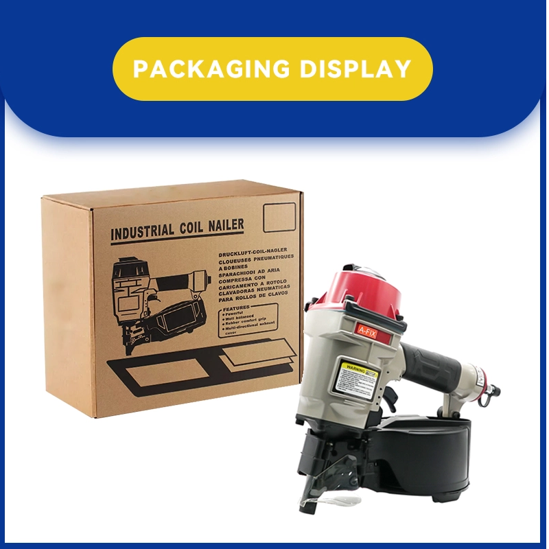 Rhinails pistola de clavos de bobina neumática de 20 grados
